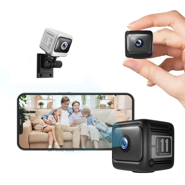 Mini Kamera 1080P WiFi z Noktowizorem i Wykrywaniem Ruchu – Bezprzewodowy Nadzór Domowy 1