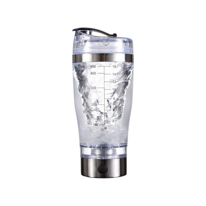 Elektryczny Kubek Shaker 450ml z Technologią Miksowania - Bezgrudkowy, USB, Bez BPA, Łatwe Czyszczenie 1