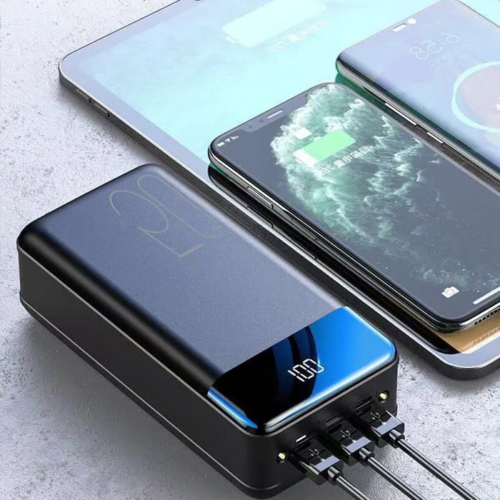 Power Bank 50 000 mAh z szybkim ładowaniem – przenośna ładowarka do telefonów, tabletów i laptopów 0