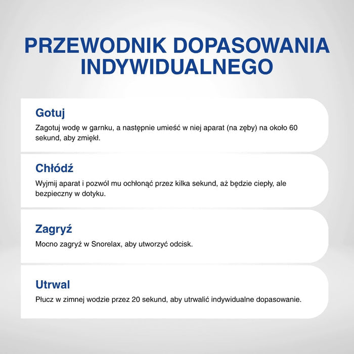 Regulowany Ustnik Przeciw Chrapaniu z Mechanizmem Śrubowym – Wygodne Dostosowanie dla Lepszej Jakości Snu 6
