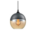 Lampa Wisząca z Ręcznie Dmuchanym Szkłem i Drewnem – Elegancka Lampa Regulowana do Salonu i Jadalni 0