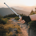 Regulowany kij trekkingowy z ergonomicznym uchwytem – lekki, składany kij do wędrówek i podróży 0
