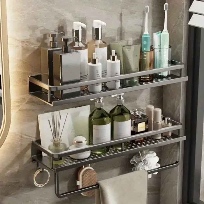 MakeupOrde | Aluminiowa półka ścienna do łazienki 1