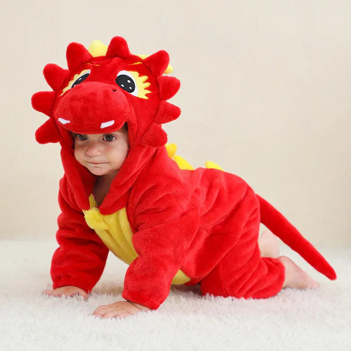 Red dinosaur / S (0–6 months)