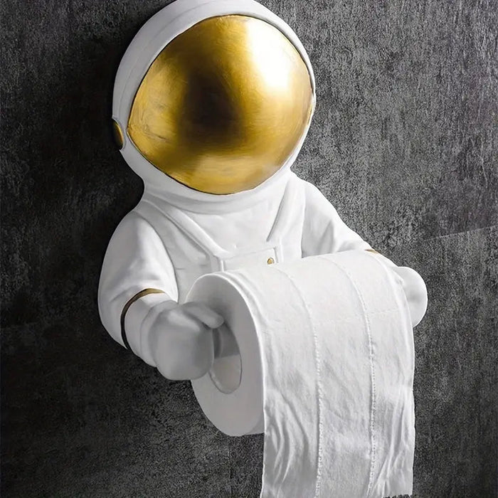 Uchwyt na Papier Toaletowy Astronauta – Zabawny Wieszak do Łazienki, Ręcznie Wykonany, Funkcjonalny Akcent 2