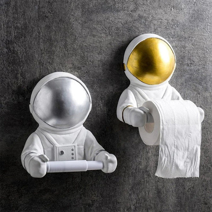 Uchwyt na Papier Toaletowy Astronauta – Zabawny Wieszak do Łazienki, Ręcznie Wykonany, Funkcjonalny Akcent 4