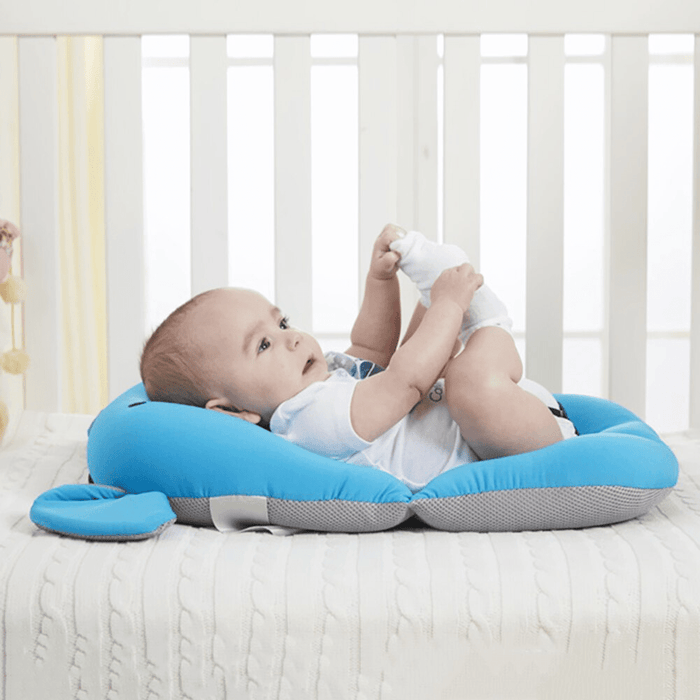 Mata do Kąpieli dla Niemowląt z Antypoślizgową Powierzchnią – Ergonomiczna, Miękka Tkanina Lycra, 55 cm x 35 cm 1