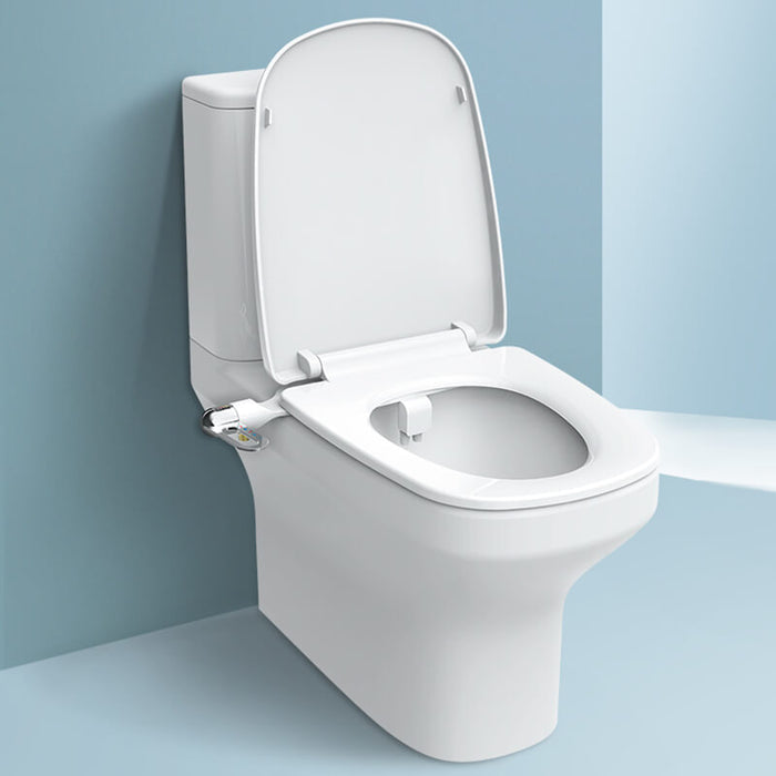 Bidet z Regulowanym Ciśnieniem i Temperaturą Wody – Stal Nierdzewna, Biały, Innowacyjne Rozwiązanie do Higieny 1