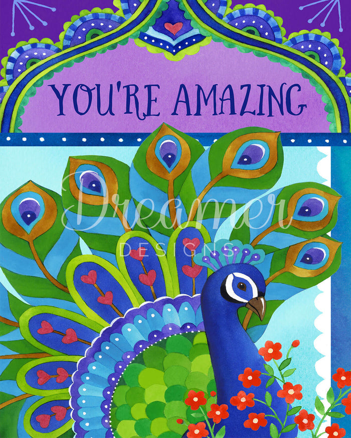 Bohemian Peacock