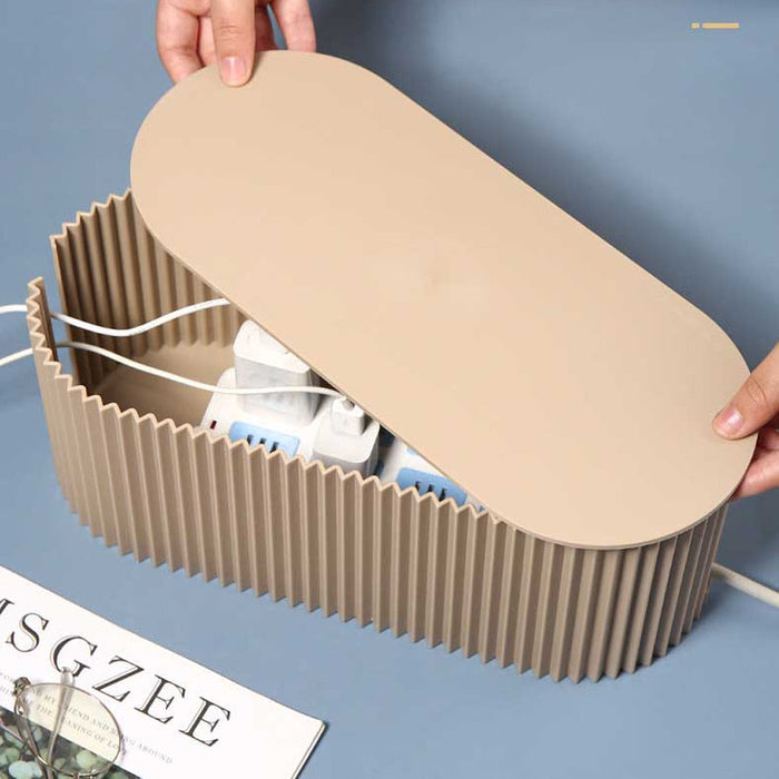 Organizer do Kabelków i Ładowarek – 2 Sztuki, Nowoczesny Design, Wysokiej Jakości Plastik 3