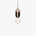 Lampa Wisząca ze Szkła Kandyzowanego – Nowoczesny Design, Różne Rozmiary 0