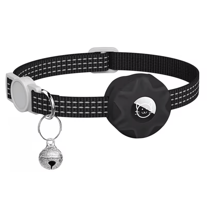 Cat Tracker Collar with Bluetooth Location Tracking and Reflective Safety Design 0