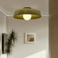 Lampa sufitowa z miękkim oświetleniem – skandynawski design ze szkła do nowoczesnych wnętrz 0