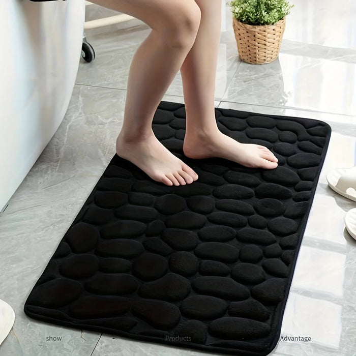 Antypoślizgowa Mata Łazienkowa CoralCushion – Miękka, Luksusowy Koralowy Aksamit, 40x60 cm i 50x80 cm 2