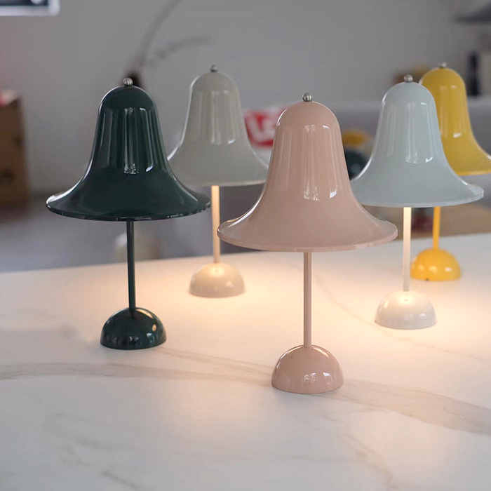 Bezprzewodowa Lampa Stołowa Classic Cap – Elegancki Design, Idealna do Salonów i Sypialni, Długi Czas Pracy 30h 3