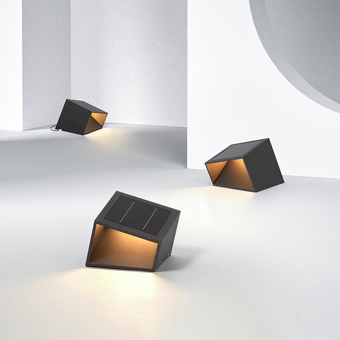 Solarny Oświetlenie Ogrodowe Cube Garden z Diody LED – Kompaktowa Lampa Zewnętrzna IP65 do Małych Przestrzeni 7