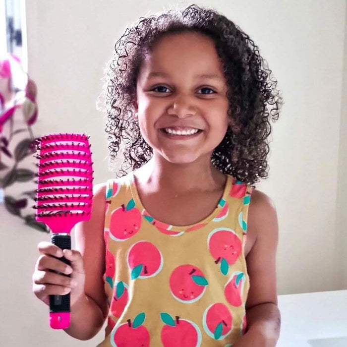 Hair Brush for Detangling with Soft Bristles – Ergonomic Design for Smooth, Frizz-Free Finish 5