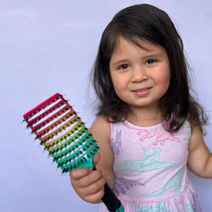 Hair Brush for Detangling with Soft Bristles – Ergonomic Design for Smooth, Frizz-Free Finish 7