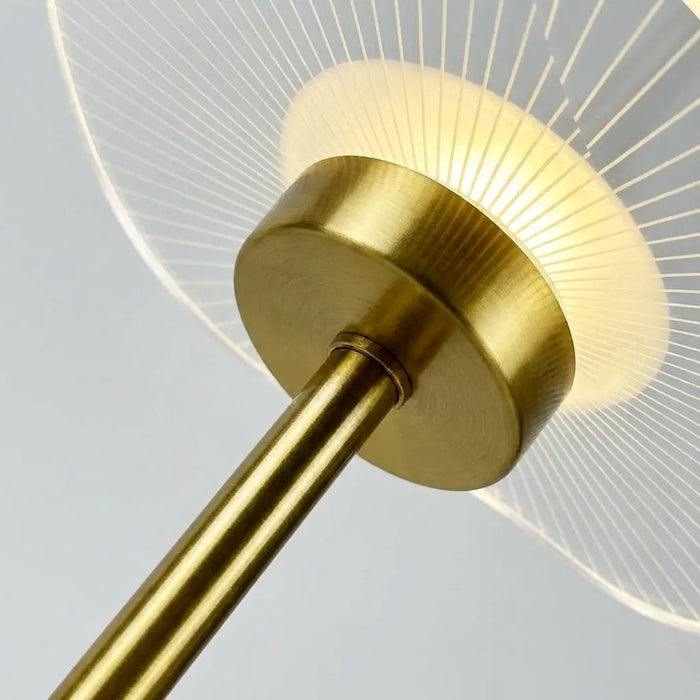 Lampa stołowa LED z regulacją jasności w minimalistycznym designie, wykonana z żelaza, nowoczesna, cz 2