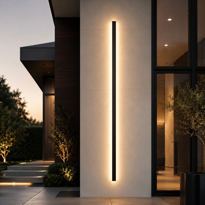 Kinkiet zewnętrzny LED wodoodporny, aluminiowy design z możliwością przyciemniania, idealny do o 4