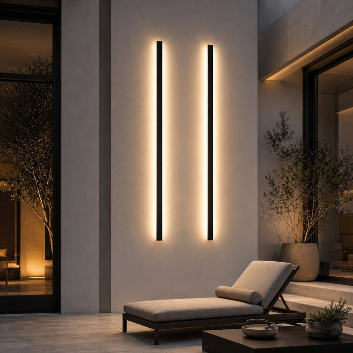 Kinkiet zewnętrzny LED wodoodporny, aluminiowy design z możliwością przyciemniania, idealny do o 5