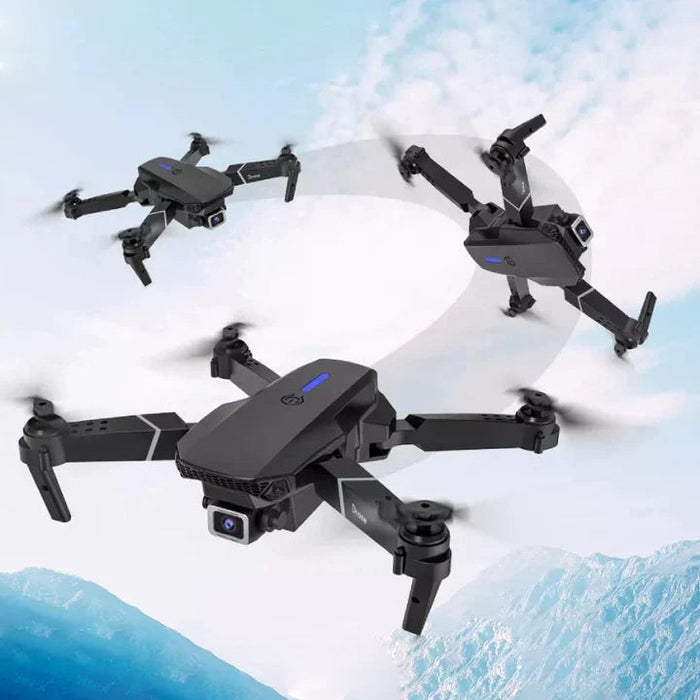 Dron z dwiema kamerami 4K, nawigacją GPS i składaną konstrukcją – czarny, czas lotu 20 minut 1