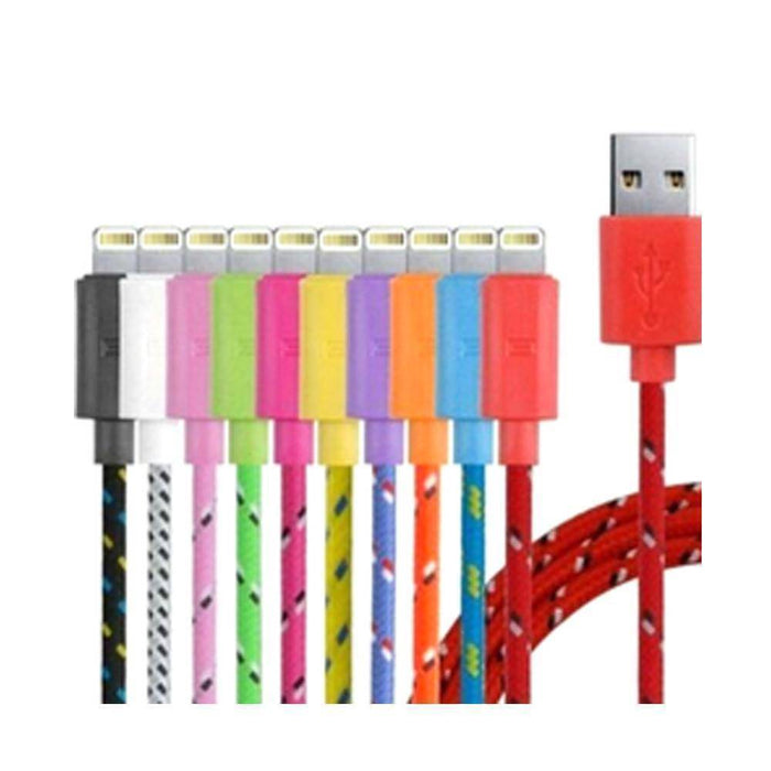 Wytrzymały Kabel Lightning 10 Stóp do iPhone'a i iPoda – Pleciony Kabel USB Lightning o Wysokiej Jakości 1