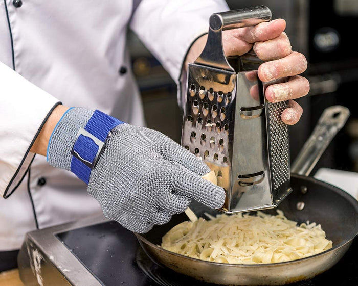 Wytrzymałe Rękawice Ochronne ze Stali Nierdzewnej, Odporne na Przecięcie, Ergonomiczne Rękawice Robocze 2