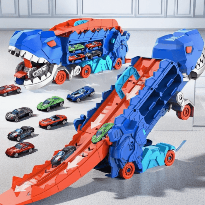Dino Adventure Truck Unikalny transformowalny zestaw do zabawy bez końca 2