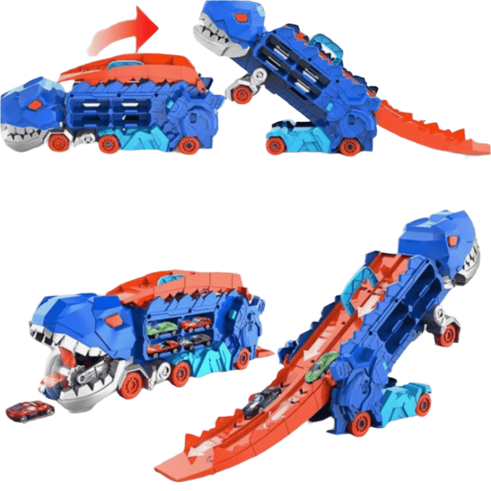 Dino Adventure Truck Unikalny transformowalny zestaw do zabawy bez końca 4