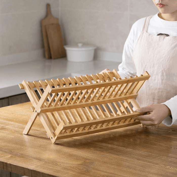 EcoDry – bambusowa suszarka do naczyń do zrównoważonej kuchni 0