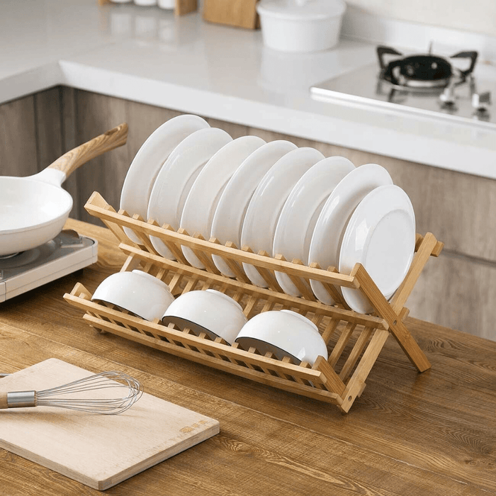 EcoDry – bambusowa suszarka do naczyń do zrównoważonej kuchni 2