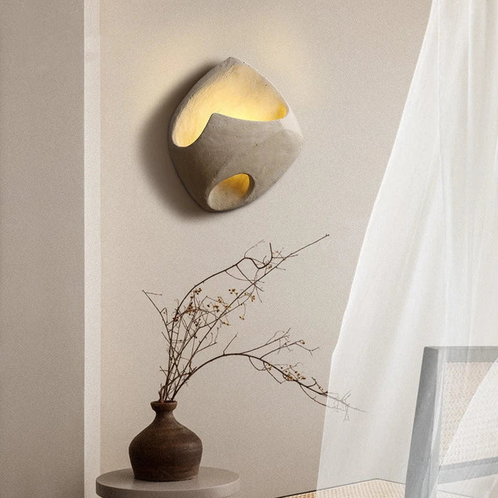 Kinkiety Edda z Cementu – Nowoczesne Oświetlenie Art Deco do Wnętrz 4
