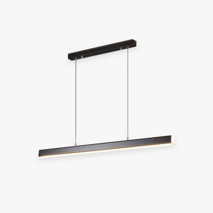 Lampa Wisząca LED Edge Industrial z Metalową Obudową i Akrylowym Kloszem 1