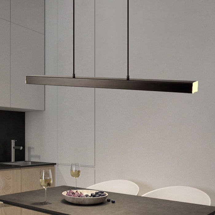 Lampa Wisząca LED Edge Industrial z Metalową Obudową i Akrylowym Kloszem 4