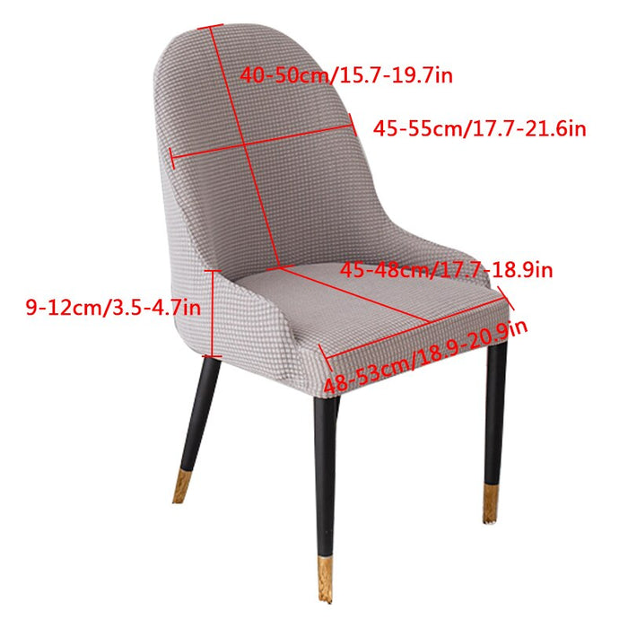 Elegancki pokrowiec na krzesło do jadalni – Wysoka elastyczność i nowoczesny design 4