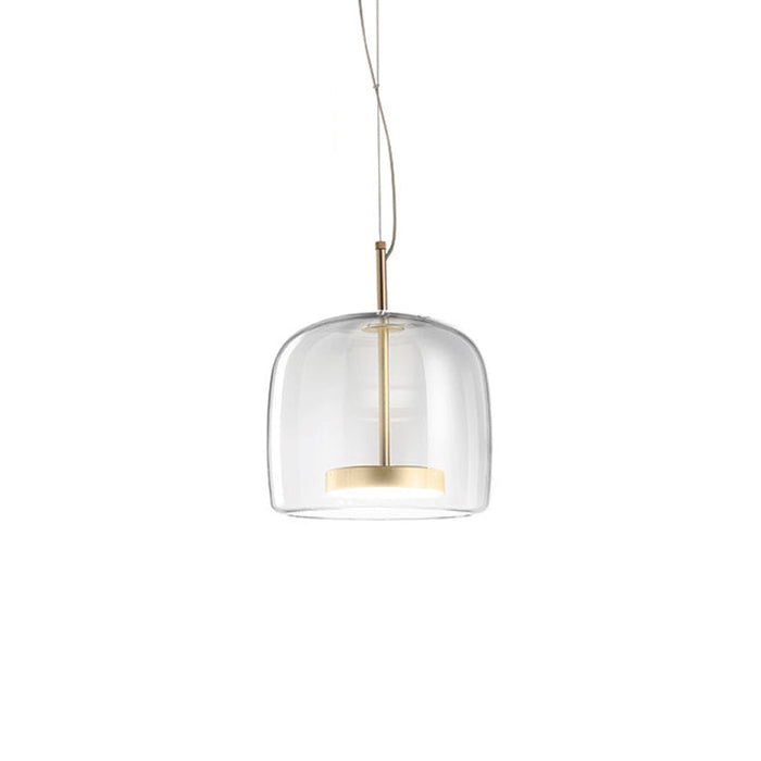 Elegancka Szklana Lampa Wisząca do Wnętrz – Hotelowa Lampa LED 0