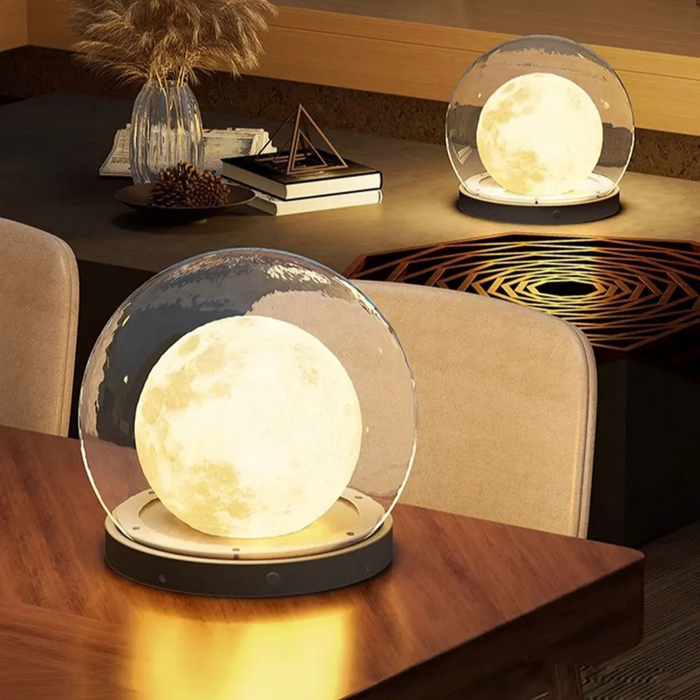 Elegancka Lampa Słoneczna Księżycowa IP65 do Ogrodu – Wodoodporna, Miękkie Światło, Stylowy Design, Różne Rozmiary 7