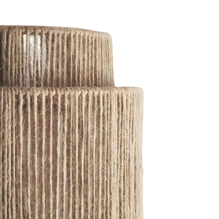 Elegancki Kinkiet Ścienny z Naturalnej Liny – 25x23 cm 6