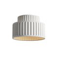 Elegancka Lampa Sufitowa z Żywicy do Salonu i Kuchni – Nowoczesny Design, Kompaktowa, E27/E26, Biała 0