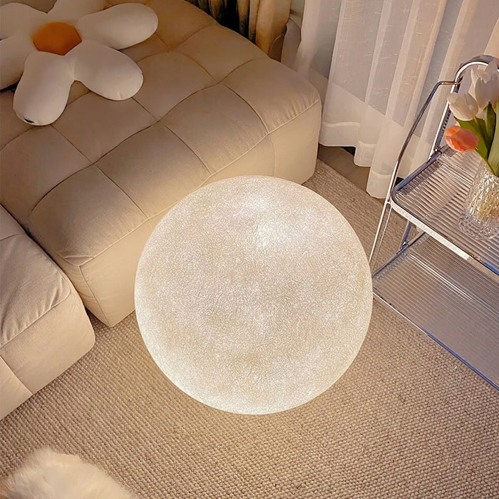Czarująca Lampa Podłogowa LED Księżycowa – Unikalny Design, Ciepłe Światło, Idealna do Relaksu i Dekoracji Wnętrz 5
