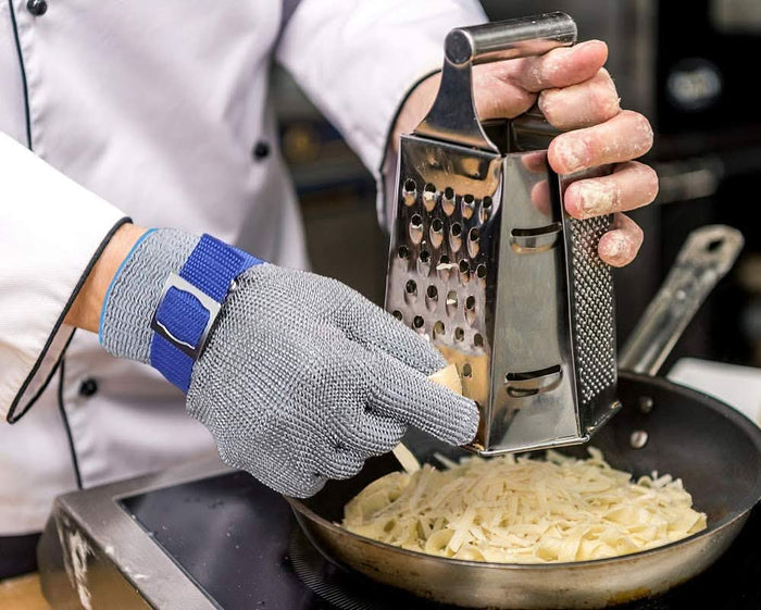 Ergonomiczne Rękawice Ochronne ze Stali Nierdzewnej z Ochroną Przed Przecięciem – Wysoka Jakość Rękawice Robocze 2