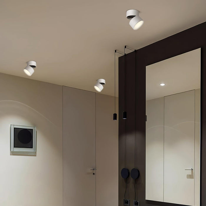 Lampa Sufitowa Favilla Surface z Regulowanym Oświetleniem LED – Ciepła Biała 3000 K, Idealna do Salonu i Sypialni 4