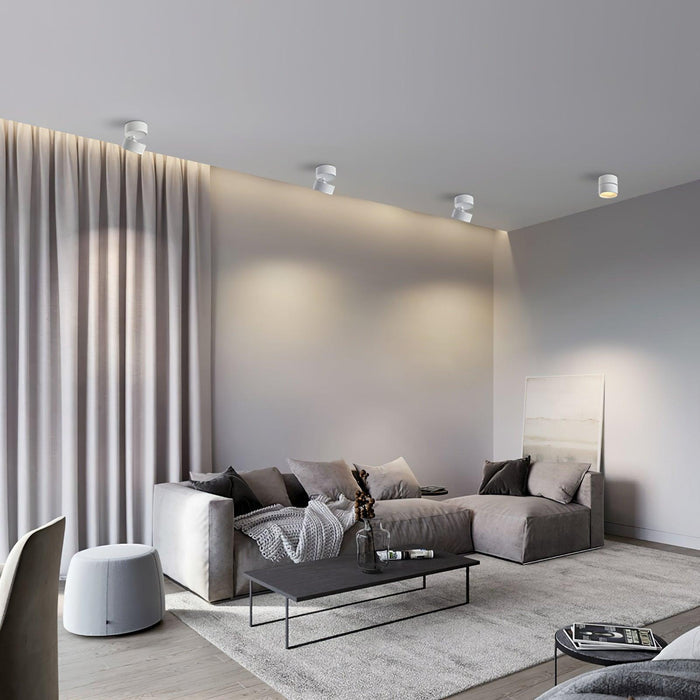 Lampa Sufitowa Favilla Surface z Regulowanym Oświetleniem LED – Ciepła Biała 3000 K, Idealna do Salonu i Sypialni 5