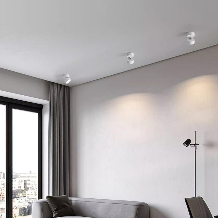 Lampa Sufitowa Favilla Surface z Regulowanym Oświetleniem LED – Ciepła Biała 3000 K, Idealna do Salonu i Sypialni 6