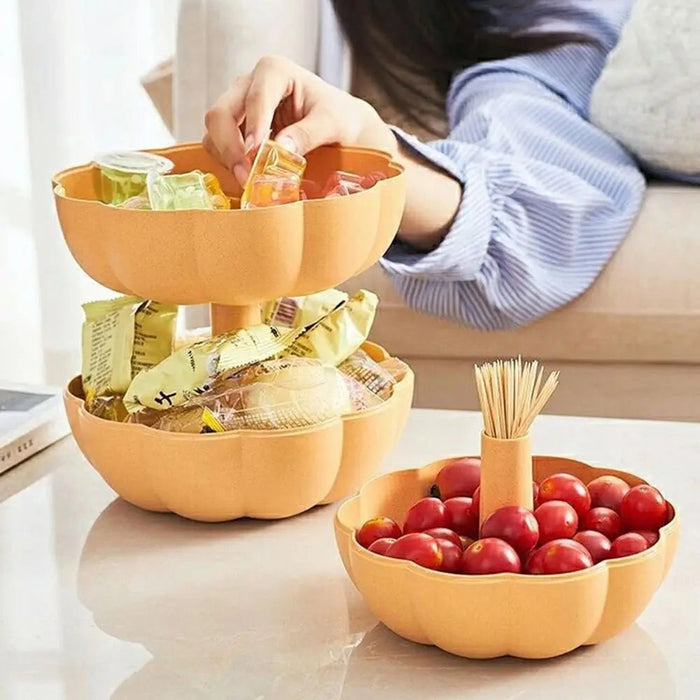 FestiBowl – Talerz na przekąski w kształcie dyni do stylowego serwowania 1