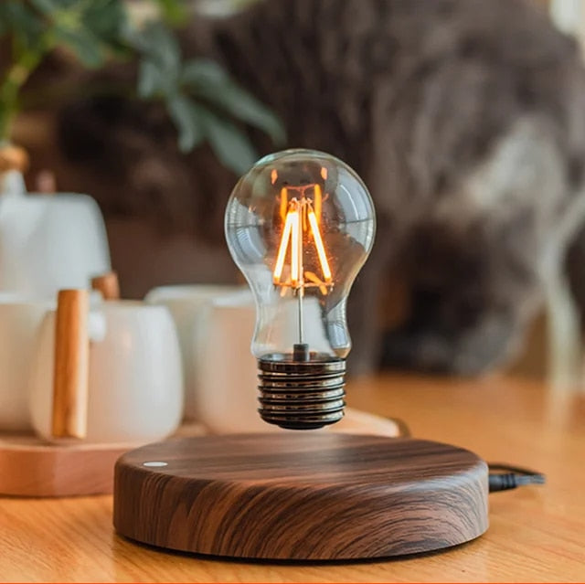 Pływająca Lampa Stojąca LED z Magnetyczną Lewitacją – Nowoczesny Design do Sypialni i Biura 1