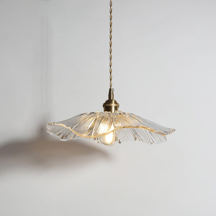 Lampa Wisząca Szklana w Kształcie Kwiatka – Elegancki Dodatek do Wnętrz 6