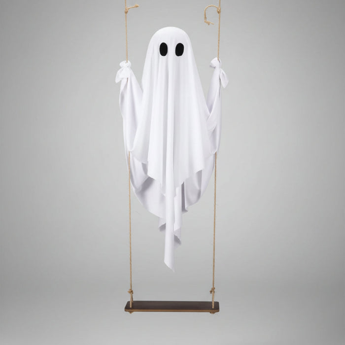 Latający Duch LED z regulowaną jasnością, zdalnie sterowana dekoracja Halloweenowa na zewnątrz w kolor 0