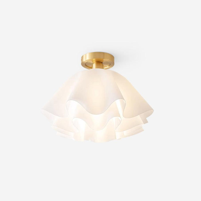 Lampa Sufitowa Gailon z Miedzi, Nowoczesny Design, 30 cm i 40 cm, Lampy LEDowe Sufitowe do Salonów 6